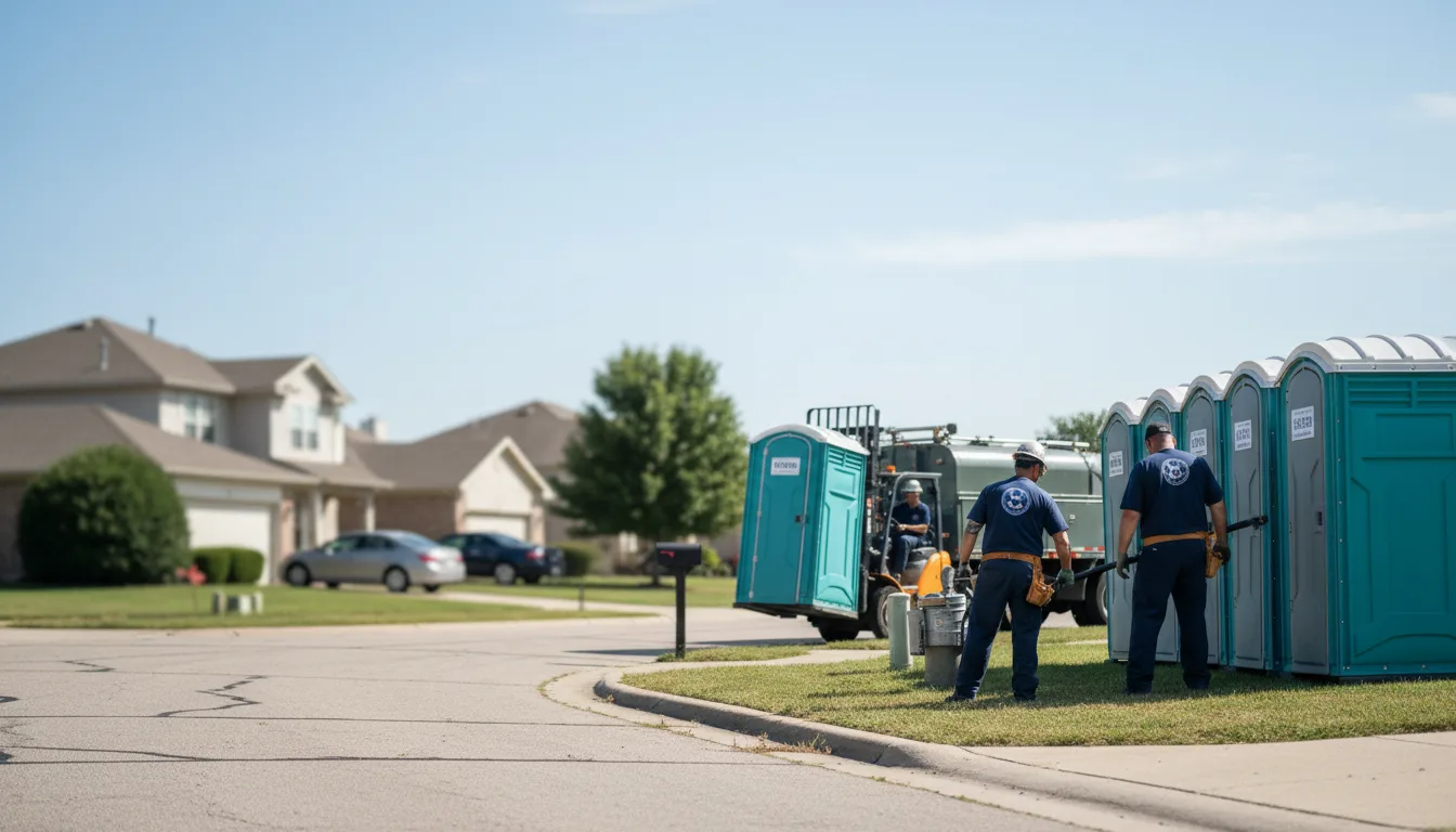 Porta Potty Rental in Sachse, TX near me